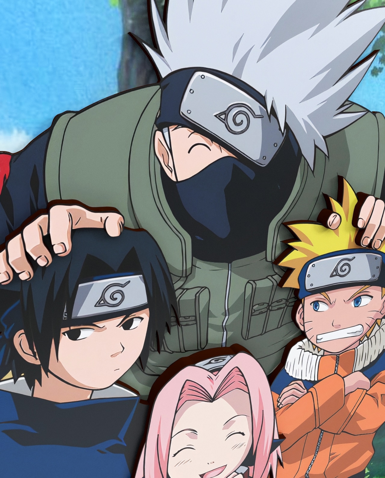 Primeiro desenho do ano ,Naruto ,sakura e Sasuke uchiha